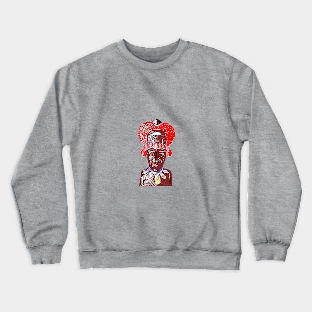 I used to be NFT 97, now I am a statue Crewneck Sweatshirt by Lucy J